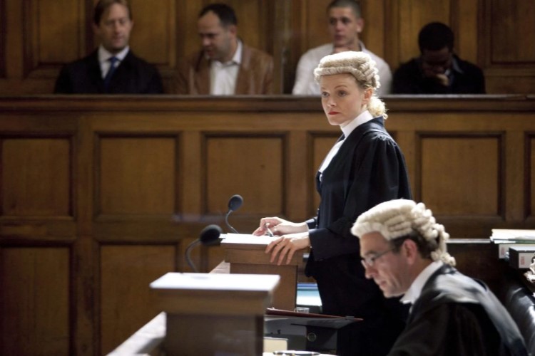 Barrister in Court